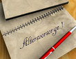 3D Notizblock - Altersvorsorge