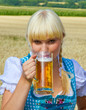 Ein Schluck Bier