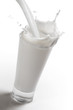Milk Pouring Splash