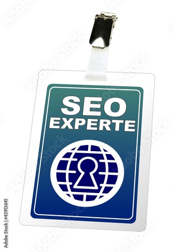 Illustration: SEO Experte - Ausweis SEO Experte - Ausweis