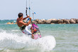 Kite surf jump