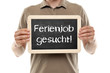 Ferienjob gesucht!