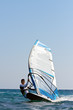 Windsurfer passing by