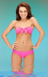 beautiful woman in bikini