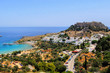 Lindos and its ancient acropolis, Greece