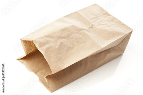 Photo: Brown Paper Bag Sack Lunch Brown Paper Bag Sack Lunch