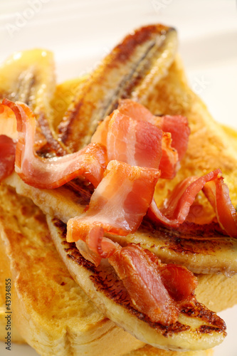 Photo: Bacon And Banana Toast Bacon And Banana Toast