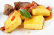 Polenta with meat