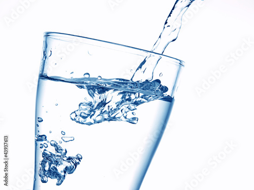 Photo: Pouring fresh water Pouring fresh water