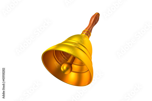Illustration: Golden Hand Bell Golden Hand Bell