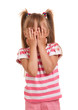 Portrait of emotionally kid