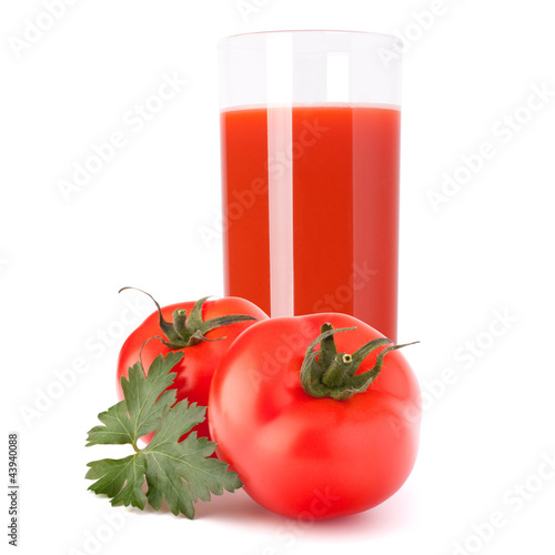 Foto: Tomato juice glass Tomato juice glass