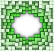 Illustration: abstract cubes background abstract cubes background