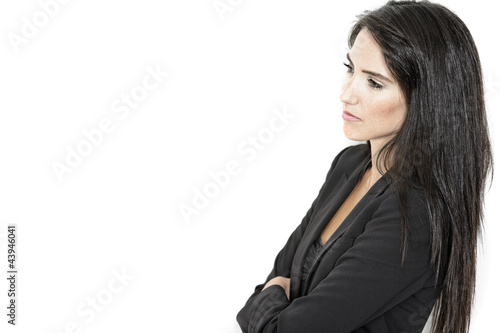 Photo: Woman in smart business suit Woman in smart business suit