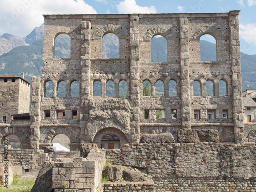 Photo: Roman Theatre Aosta Roman Theatre Aosta