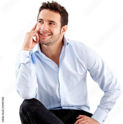 Foto: Thoughtful businessman Thoughtful businessman
