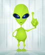 Vektor: Cute Alien Cute Alien