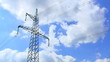 Video: Sky and power lines. Time lapse Sky and power lines. Time lapse