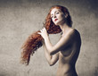 Red curls