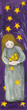 Little girl with stars