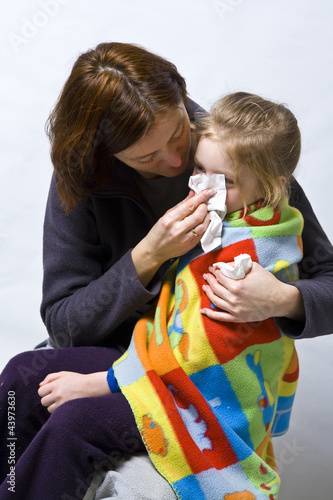 Photo: Sick little girle Sick little girle