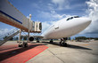 Photo: Parked aircraft parked in the airport Parked aircraft parked in the airport