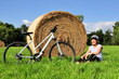 Foto: Freizeit mit dem Rad im Sommer Freizeit mit dem Rad im Sommer