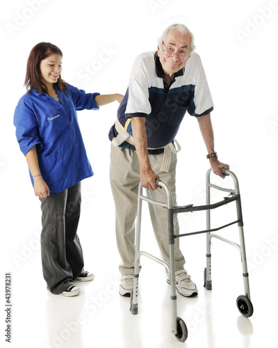 Photo: Assisting the Elderly Assisting the Elderly