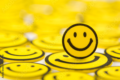 Photo: Yellow smiley magnet Yellow smiley magnet