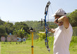 Archer en compétition