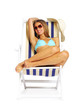 Tanned woman
