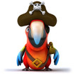 Fun parrot