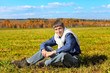young man outdoor