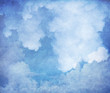 Fondo vintage, nubes