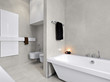 bagno moderno con vasca da bagno