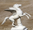 Pegasus sculpture from Boboli Garden, Florence, Italy, Europe