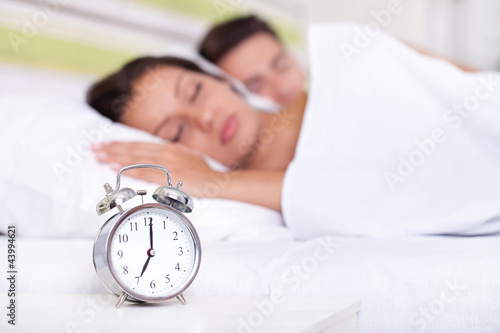 Photo: Quiet couple sleeping Quiet couple sleeping