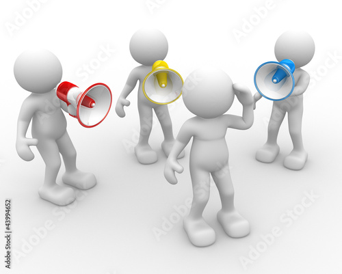 Illustration: Megaphone Megaphone