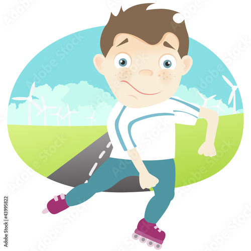 Vector: Cute Teenager Cute Teenager