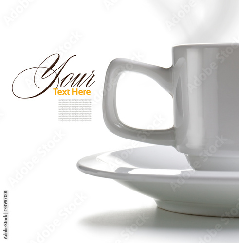 Photo: e coffee cup close up e coffee cup close up