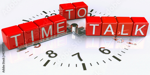 Illustration: Time to Talk Time to Talk