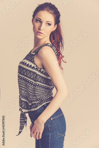 Photo: denim girl denim girl