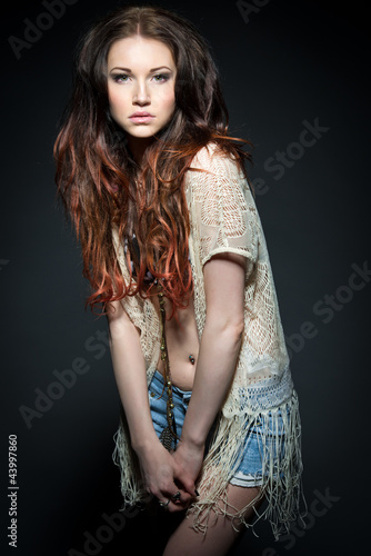 Photo: bohemian girl bohemian girl