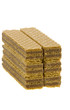 Foto: Close up wafer cookies on white Close up wafer cookies on white