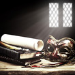Foto: Theater. Abstract art and entertainment backgrounds Theater. Abstract art and entertainment backgrounds