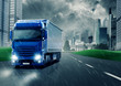 Truck in the Rain
