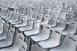 many gray chairs