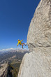 Foto: Rock climber on the edge. Rock climber on the edge.