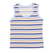 Sleeveless shirt isolated on white background. Clipping paths
