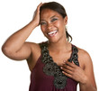 Laughing Lady Smacks Her Head